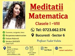 Meditatii matematica sector 6